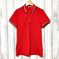 UNIQLO ユニクロ (M)　ストレッチカノコラインポロシャツ