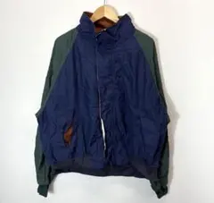 【週末価格】 90s vintage USA製 ナイロンジャケット ネイビー