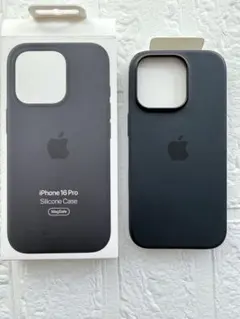 MagSafe対応iPhone 16 Proシリコーンケース – ブラック