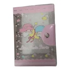 【新品】キキララ　リトルツインスターズ　シール帳　シールバインダー　ラメ