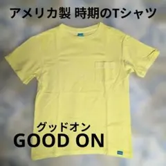 Good On グッドオン ポケットTシャツ S イエローのサムネイル
