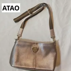 美品・証明書付】ATAO アタオ ブーブー お財布ポシェット アーモンド