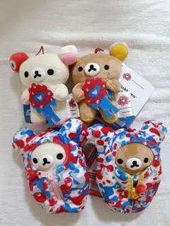 リラックマ　コリラックマ　ミャクミャク　4体セット