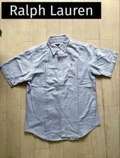 ラルフローレン　半袖シャツ　ライトブルー　150㎝