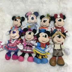 顔/形 厳選済み】ぬいぐるみチャーム 8個セット 東京ディズニーシー25