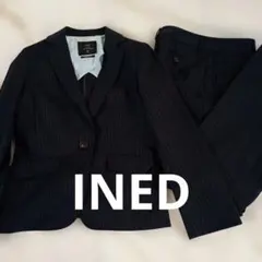 イネド　使用少　レディース パンツスーツ セットアップ ストライプのサムネイル