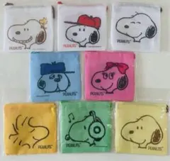 新品　ピーナッツ　スヌーピー　ミニ巾着　セット　コップ袋　ポーチ　小物入れ