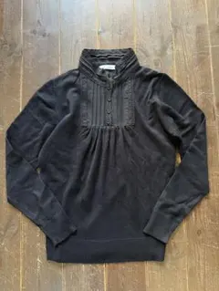 新品未使用T'e chichi ニットカットソートップス黒M テチチ