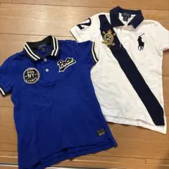 ポロラルフローレン　半袖ポロシャツ　2枚セット　男の子向け　110 120