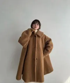 クラネ　CLANE ボアロングコート ブラウン 楽天市場】[送料無料]CLANE : [レディース]RIDGE POCKET BOA