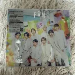 【ケースに傷あり】timelesz FAM 初回限定盤B プレイリストカード付き