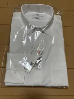 ユニクロ　スーパーノンアイロンスリムシャツ長袖　L
