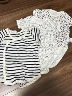 ボディスーツ3点セット 70