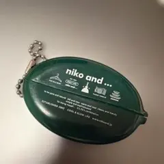 niko and ... コインケース ダークグリーン