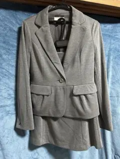 お値下げ致しました!!!! オンワード樫山 グレー スカートスーツ セット