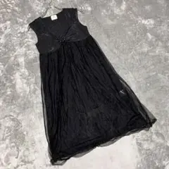 【ブージュルード】（F） フォーマルドレス ノースリーブ リングアクセサリー