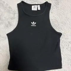adidas Originalsブラック タンクトップ