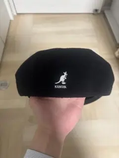 KANGOL カンゴール 504 ハンチング ウール 黒 M