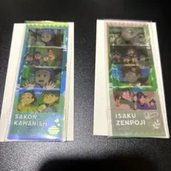 忍たま乱太郎 トレーディングフォトグレイステッカー 川西左近 善法寺伊作