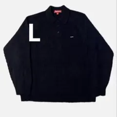Supreme Small Box Polo Sweater Black Lのサムネイル