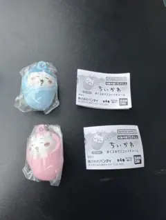 ちいかわおくるみマスコットチャーム　ちいかわ　ハチワレ