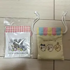 ちいかわ サンリオ 豆巾着