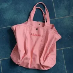 【L.L.Bean for SALON】別注グローサリー・トート　ピンク
