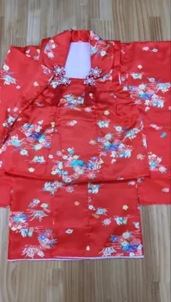 七五三着物セット　被布コート付き　3歳