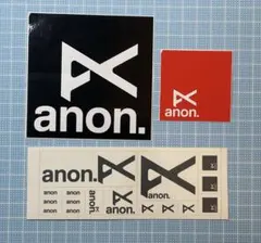 anon　アノン　ステッカー 2025年最新】anonステッカーの人気アイテム - メルカリ
