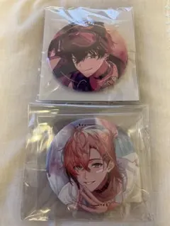 にじさんじ 佐伯イッテツ 赤城ウェン 誕生日 グッズ 2025 箔押し缶バッジ