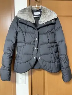 anysis エニィスィス　ダウンジャケット　ショートダウン　ラビットファー