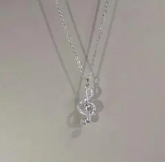 ウィッシュコア　音符　ネックレス　平成