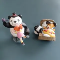 パンダコパンダフィギュア 2体セット