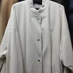 暖冬ですねで今から春先に！秋ロングスタジャンみたいなコート新品未使用未試着タグ付