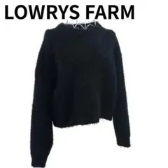 LOWRYS FARM ローリーズファーム シャギー ニットふわふわ素材