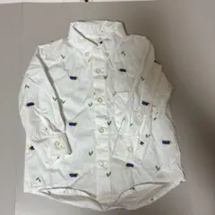 値下げ!コットンシャツ インセクトコレクション 長袖昆虫刺繍シャツ