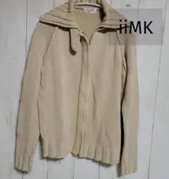 iiMKアイアイエムケー　綿×麻　襟付きカーディガンのサムネイル