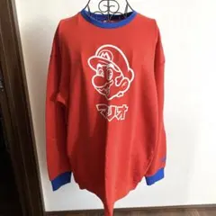 マリオ スウェット トレーナー 赤 USJ ユニバ 【美品】