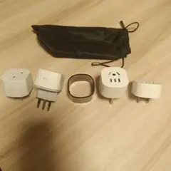 [新品] 海外用変換プラグセット 収納袋付