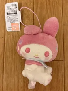 モンチッチ×マイメロディ・クロミ おすわりぎゅっとマスコット マイメロ 新品