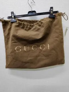 GUCCI ブラウンコットンショッパー