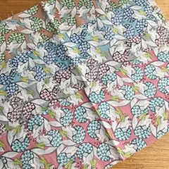 ★同梱割引あり コットンこばやし 半端ミニはぎれ 4枚 クジャク クジャク