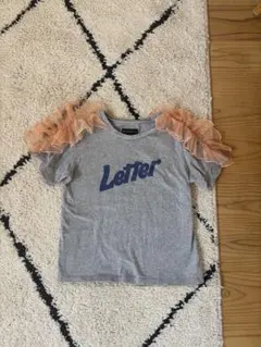 MARKEY'S Tシャツ 130cm グレー フリル