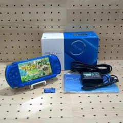 付属品完備 動作品/点検・整備済み psp3000 本体 バイブラント・ブルー