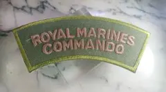 専用【英国海兵隊ROYAL MARINESCOMMANDOコマンド部隊】ワッペン