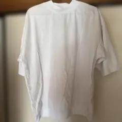 新品タグ付＜H＞コットン ハイゲージ スリットTシャツ - メルカリ