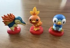 チョコエッグ　ポケモン　アチャモ　ポッチャマ　ヒノアラシ