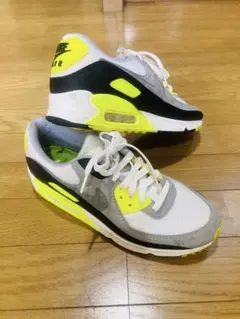 Nike Air Max 90 グレー/イエロー　8.5