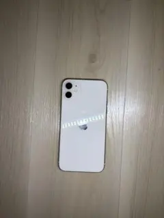 iPhone 11 ホワイト 64GB 本体 付属品あり 純正部品