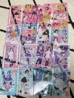 キミとアイドルプリキュア キラキラクリアカードガム コンプリートセット　16種類